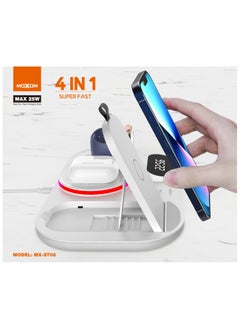 MOXOM 4in1 Wireless Charger MX-ST08  - Image 5