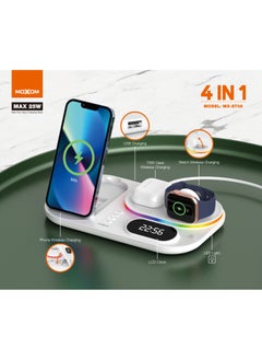 MOXOM 4in1 Wireless Charger MX-ST08  - Image 1