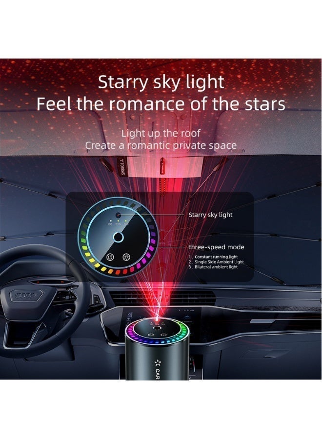 syta Car Diffuser Humidifier, Essential Oil Diffuser Spray（Scent diffuser + 50ml Cologne Fragrance） Usb Mini Portable Diffuser For Car Home Office Bedroom，Family atmosphere lamp - Image 4