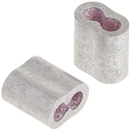 Zareba Gritted Wire Crimping Sleeve 2-3 - Splice Wire, In-Line Strainers & Loops at End Posts - Use with 12.5 Gauge Wire - 100 Pack - HTGCS23100 - Image 3