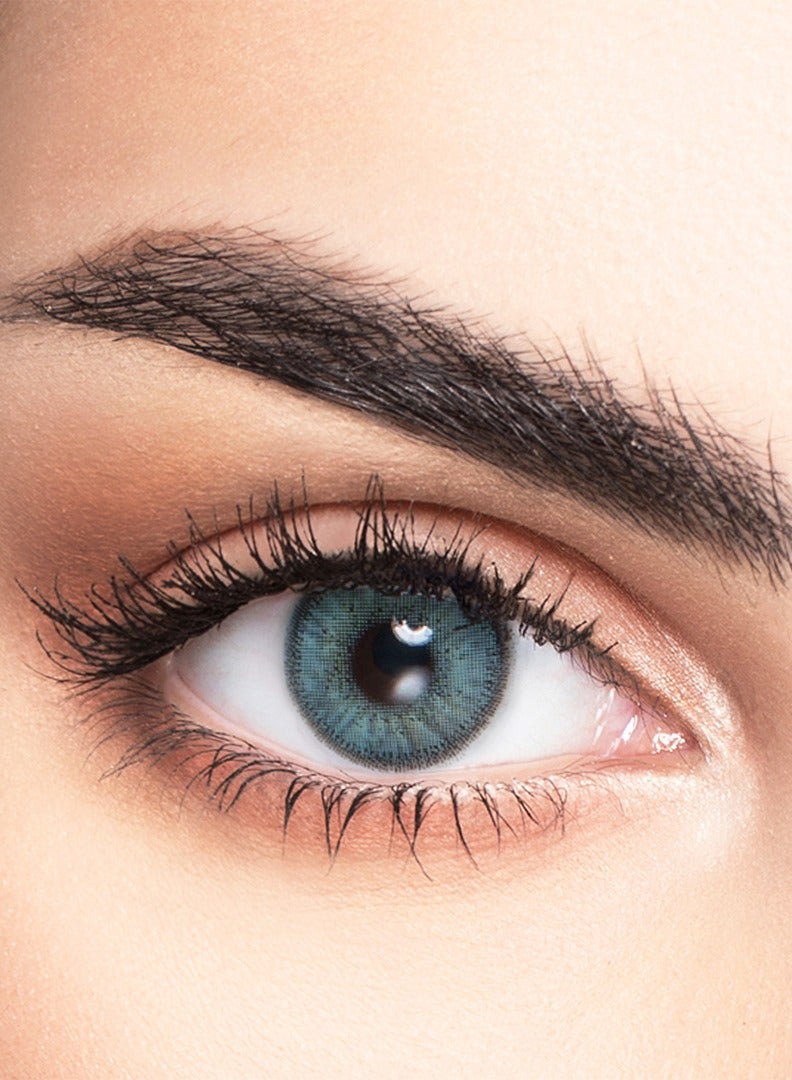 MyLense Contact Lenses - Monthly Light Blue Color - Pair in Box
