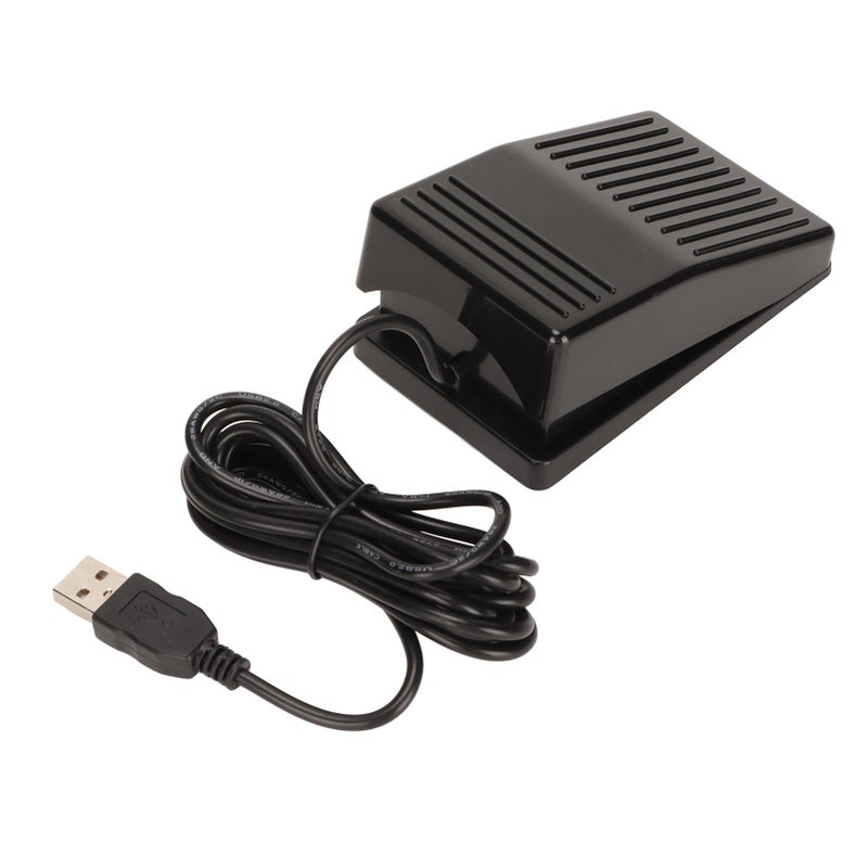 USB Foot Switch Pedal Mechanical Switch Multifunctional Single Foot Switch Pedal with 2 Meters Cable for Computer - Image 5