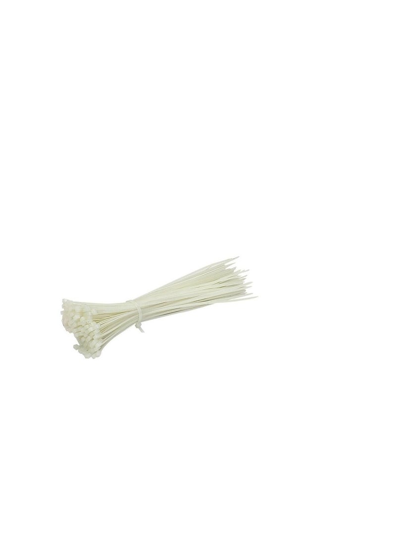 WINTEX Wintex Nylon Cable Ties 4.8X300mm White 