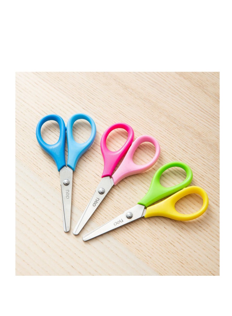 Deli 6-Piece School Scissors Assorted Colours - Image 2