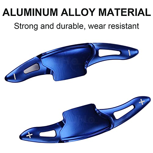 JHO Car Steering Wheel Shifter Extension Paddle for Ford Explorer 2020 2021 Base XLT Limited Platinum Interior Accessories blue - Image 3