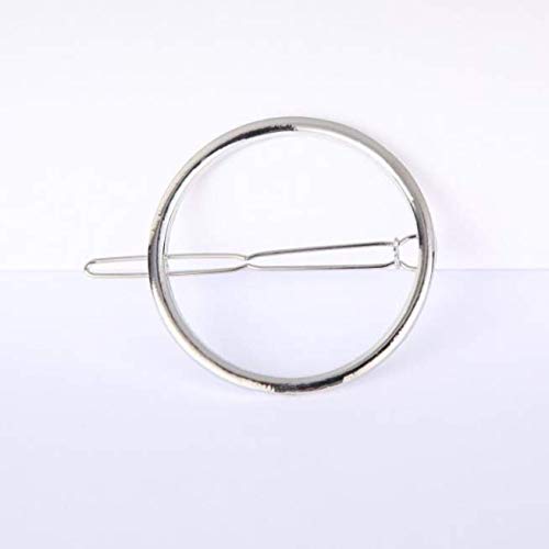 Aeyistry Minimalist Dainty Hair Clips for Women Hollow Geometric for Women and Girls on any Occasion(2 Pcs,1 Gold & 1 Silver) - Image 3