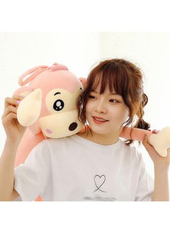 Tickles Tickles Monkey Soft Stuffed Plush Animal Toy for Kids Boys & Girls Birthday Gifts (Color: Pink Size: 35 cm)  - Image 3