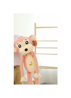 Tickles Tickles Monkey Soft Stuffed Plush Animal Toy for Kids Boys & Girls Birthday Gifts (Color: Pink Size: 35 cm)  - Image 4