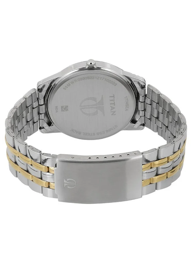 تيتان Stainless Steel Analog Wrist Watch 1774BM01