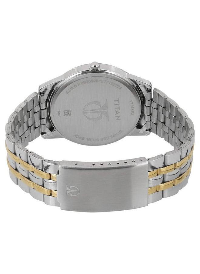 TITAN - Stainless Steel Analog Wrist Watch 1774BM01 - Image 1