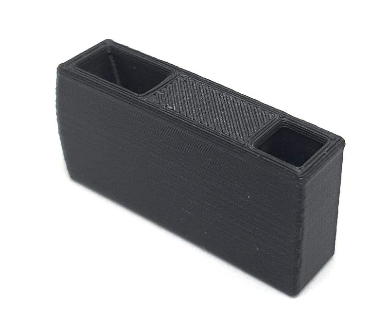 CERO ® 3D Printed Chopsticks Handle Made Easy to Practice for Kids and Adults (Black PLA Plastic) - Image 2