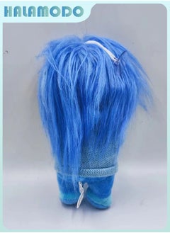 HALAMODO Inside Out Sweater - wearing Worrier Q - version Plush Toy - A Sweet and Thoughtful Item for Birthday Giving, Perfect for Decorating Bedroom, Living Room, and Desk Areas, and a Must - have for Office Relaxation 21 cm  - Image 3