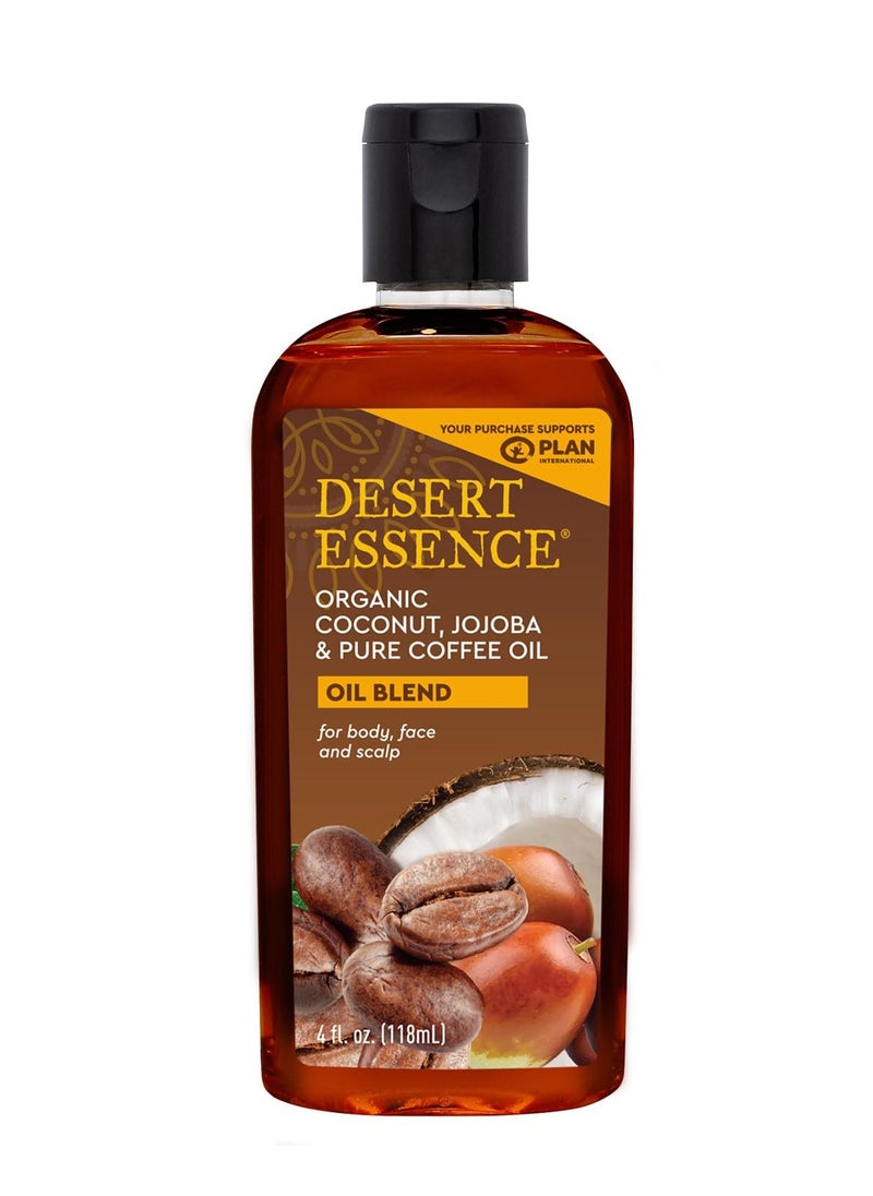 DESERT ESSENCE Desert Essence Organic Coconut with Jojoba and Pure Coffee Oil - 4 fl oz  - Image 2