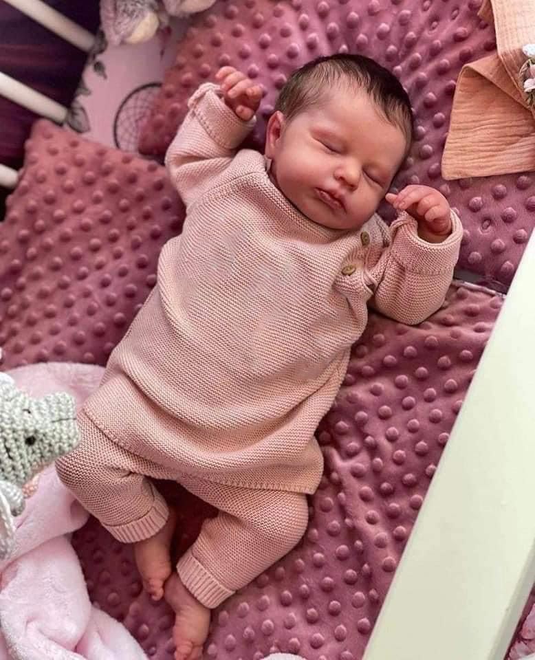 Anano Full Silicone Baby Doll 20 Inch Reborn Baby Dolls Silicone Full Body Girl Realistic Babys Doll Lifelike Newborn Babies Real Life Babys Reborn Dolls with Accessories - Image 5