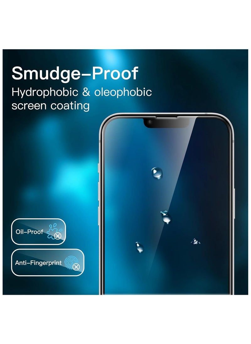 Generic Full Coverage Screen Protector for iPhone 16e 6.1-Inch 2025, 9H Tempered Glass Film, Case-Friendly, HD Clear, 3-Pack  - Image 5