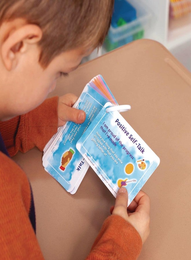 Really Good Stuff Social-Emotional Learning Conversation Cards for The Classroom or Home-Help Kids Discuss Emotions with Strategies & Activities - Image 5