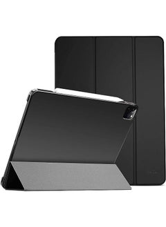 Procases iPad Pro 11 Inch Case 2022/2021 / 2020/2018, Slim Stand Hard Back Shell Smart Cover for iPad Pro 11 Inch 4th Generation 2022 / 3rd Gen 2021/ 2nd Gen 2020 / 1st Gen 2018 -Shadowblack  - Image 1