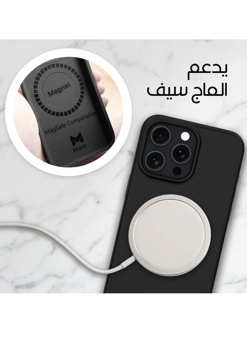 ماس كفر ماس ايفون 16 إنڤينيت ماج سيف 6 في 1أسود - Image 3