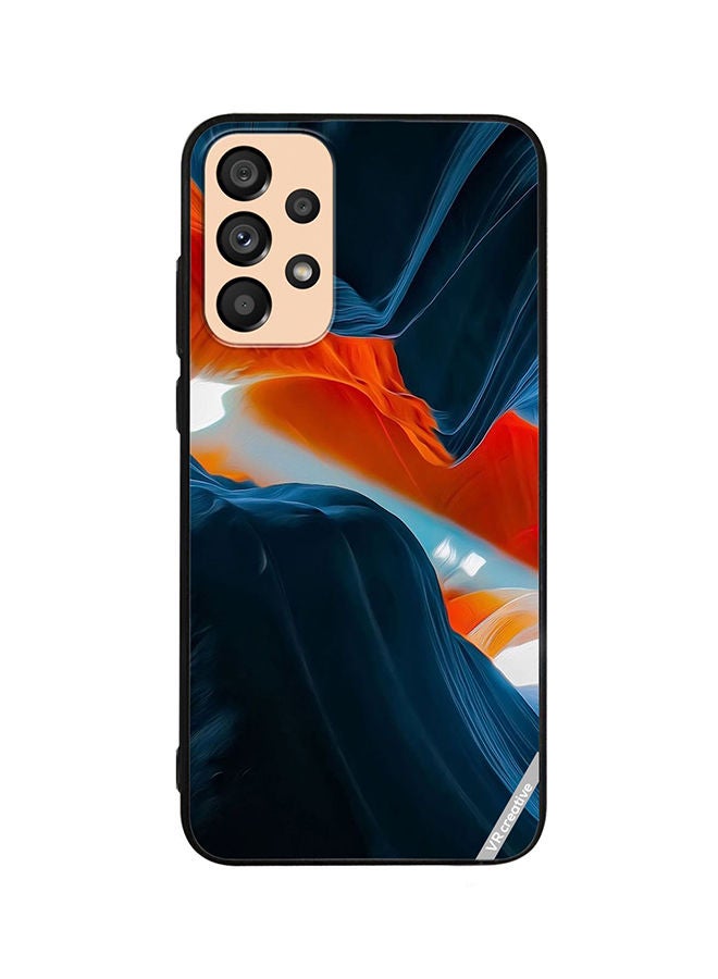VR CREATIVE Protective Case Cover For Samsung Galaxy A33 5G Multicolor Layers Design - Image 1