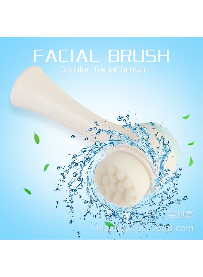 MAANGE 3D double-sided face wash brush silicone face cleansing brush - Image 3