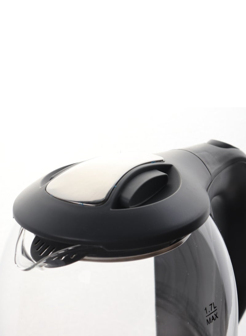 برووف غلاية ماء كهربائية زجاجية  بسعة 1.7 لتر - أمان عالي، غليان سريع، إيقاف تلقائي، تصميم شفاف أنيق وجودة عالية. - Image 4