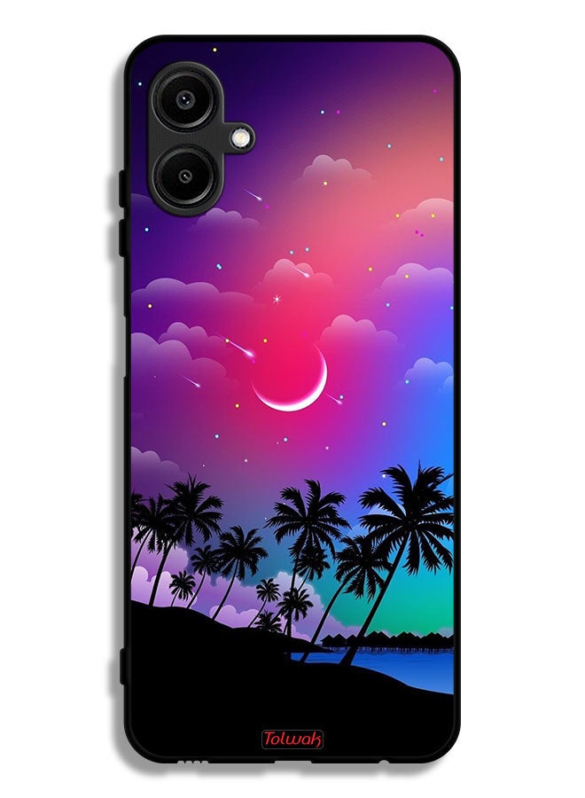 Tolwak Samsung Galaxy F06 5G Protective Case Cover Moon In Night Art - Image 1