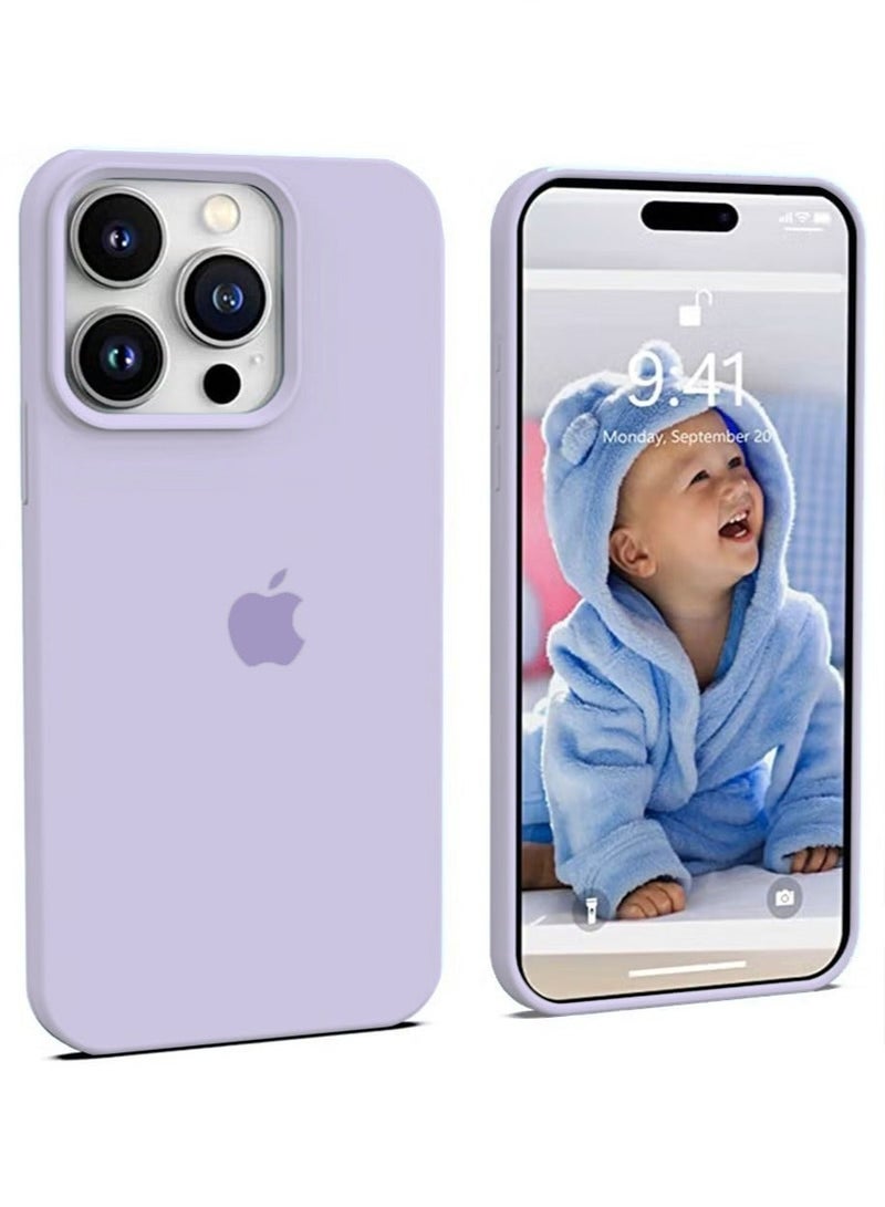 TEAM LUXURY iPhone 14 Pro Max Mobile Case Cover with Soft Liquid Silicone Protection Anti-Scratch Shockproof Accessories Slim Protective Back Cover with Comfortable Hold Touch Feeling and Anti-fingerprint - Image 1