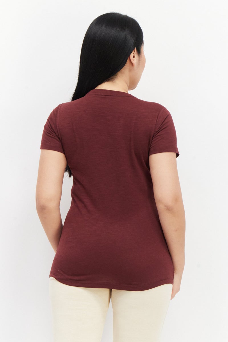 PUMA Women Sportswear Fit Training Top, Brown Combo - Image 4