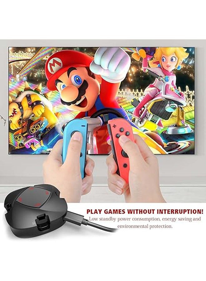 General Nintendo Switch Controller & OLED Controller Charging Cradle, 4-in-1 Charging Cradle with Type-C Charging Cable and LED Indicator  - Image 5