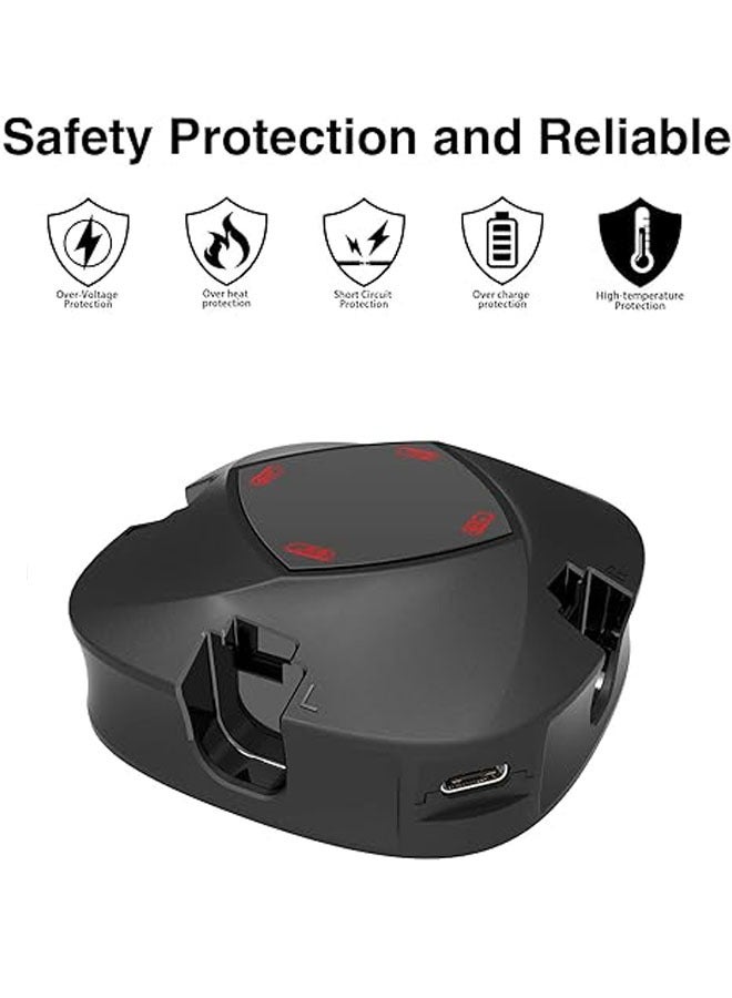 General Nintendo Switch Controller & OLED Controller Charging Cradle, 4-in-1 Charging Cradle with Type-C Charging Cable and LED Indicator  - Image 4