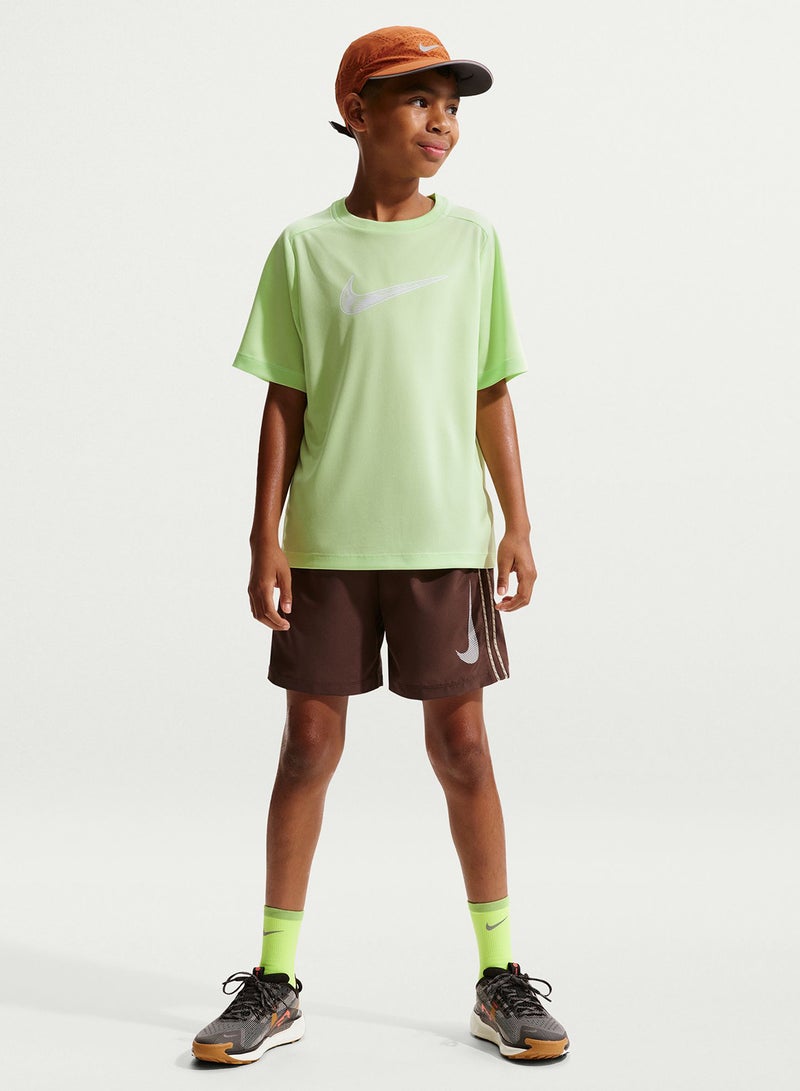 Nike DRI- FIT MULTI SS TOP HBR - Image 3