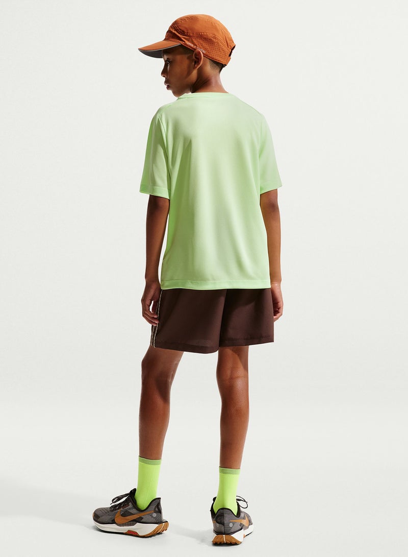 Nike DRI- FIT MULTI SS TOP HBR - Image 2