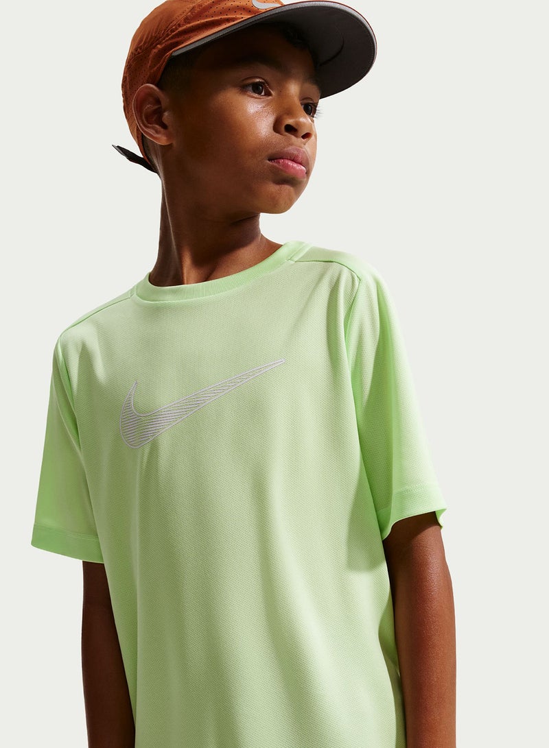 Nike DRI- FIT MULTI SS TOP HBR - Image 4