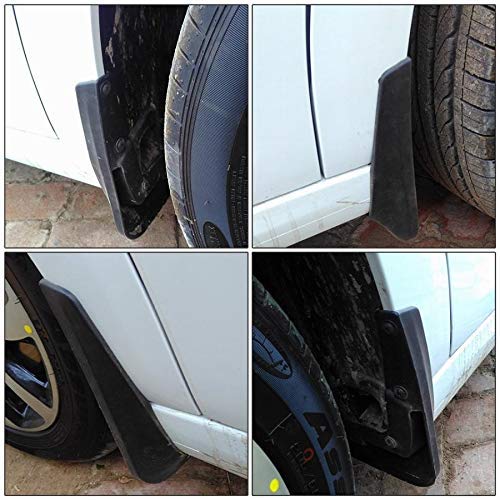 Auto Pearl Sparedeals - Car Mud Flap/Mud Guard Compatible with Chevrolet Aveo UVA 2008-2012 (Set of 4 Pcs.) - Image 3
