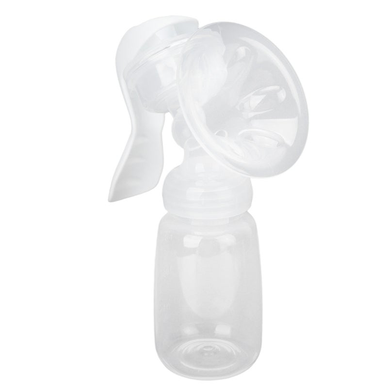 Manual Breast Pump: BPA-Free PP Material, Heat Resistant, Ergonomic Handle Reduce Hand Fatigue - Portable Compact Design, Baby-Simulated Comfortable Suction for Lactating Mothers On The Go - Image 2