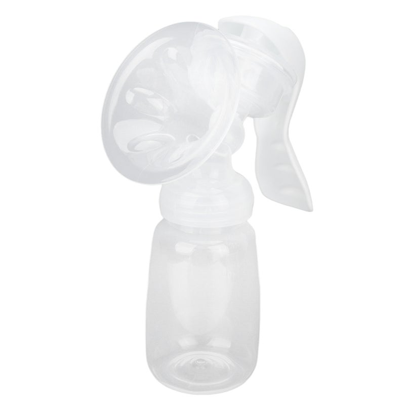 Manual Breast Pump: BPA-Free PP Material, Heat Resistant, Ergonomic Handle Reduce Hand Fatigue - Portable Compact Design, Baby-Simulated Comfortable Suction for Lactating Mothers On The Go - Image 5