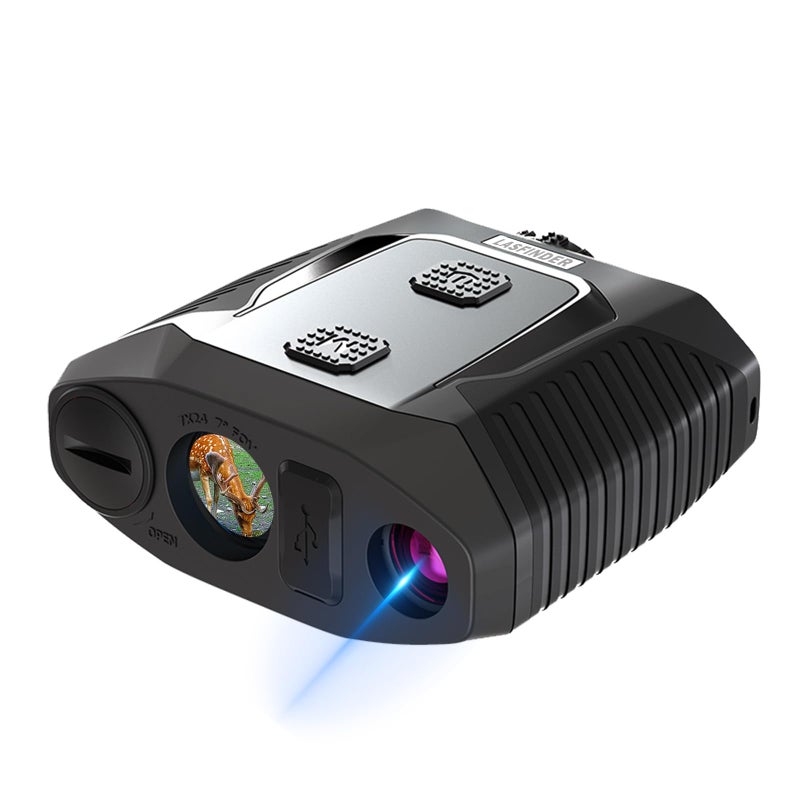 Lasfinder Hunting Laser Rangefinder with 2200 Yards Hunting Range Finder with Target Acquisition Technology Easy-to-Use Clear Accurate Rangefinders for Hunters - Image 1