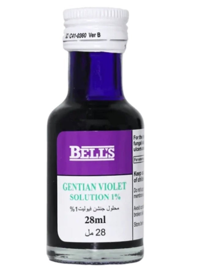 Bell's Gentian Violet Solution 1% 28ml