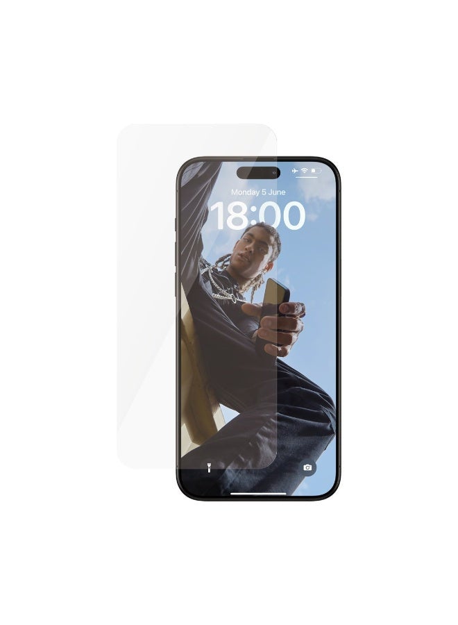 SAFE Screen Protector Compatible with iPhone 15 Pro Max, Ultra Wide Fit Tempered Glass, Drop & Edge to Edge Protection, Scratch Resistant, Case Friendly, Easy Apply - Clear - Image 2