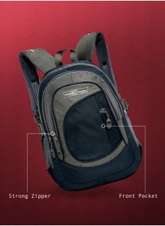 PARAJOHN Classic Students School Backpack Navy  - Image 2