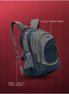 PARAJOHN Classic Students School Backpack Navy  - Image 3
