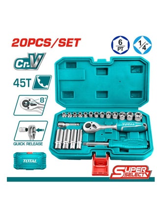 طقم لقم مقاس 1/4 بوصة 20 قطعة THT141201 - pzsku/Z3FA23DBB74CCF8A94C95Z/45/_/1692279661/e181b4d0-581f-4548-9414-0e6a6183e28b