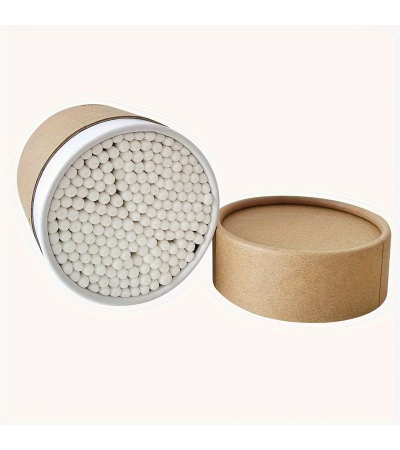 200 Green Double Ended Swabs For Nail Art And Makeup Disposable Soft Comfortable Swabs - Image 5