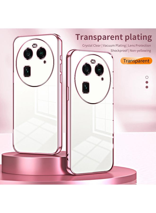 اس-توب جراب لهاتف OPPO Find X6، جراب شفاف بفتحة دقيقة - Image 2