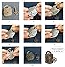 SHUYUE Lock and Unlocking 3D Brain Teasers Puzzles Cast Metal Disentanglement Puzzles for Kids and Adults - Image 3