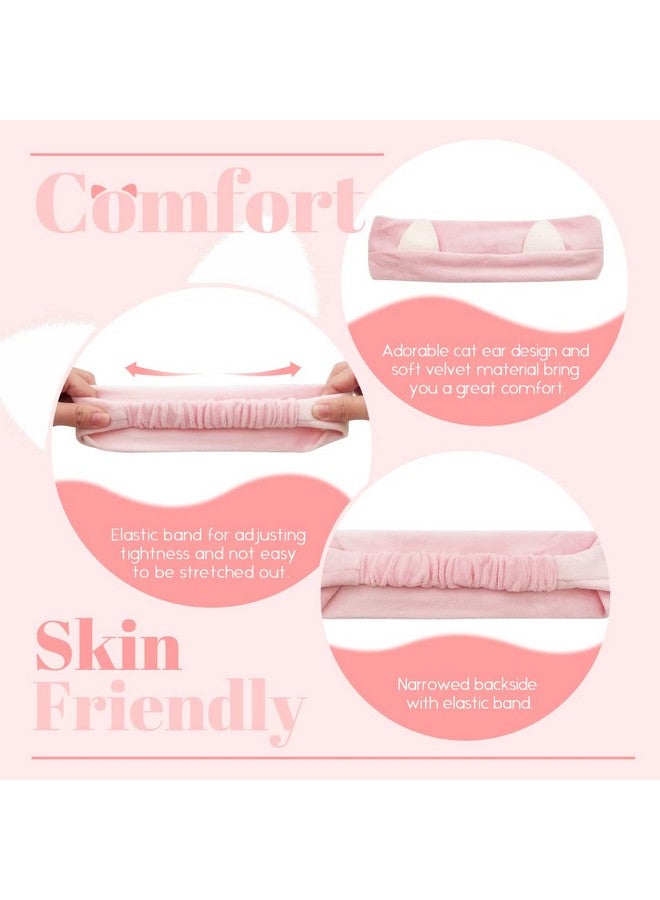 دريم لوفر عصابات رأس لغسل الوجه للفتيات المراهقات، أفكار هدايا ليوم السبا، أساسيات الفتيات للنوم، هدايا لطيفة للنساء 3 قطع - Image 3