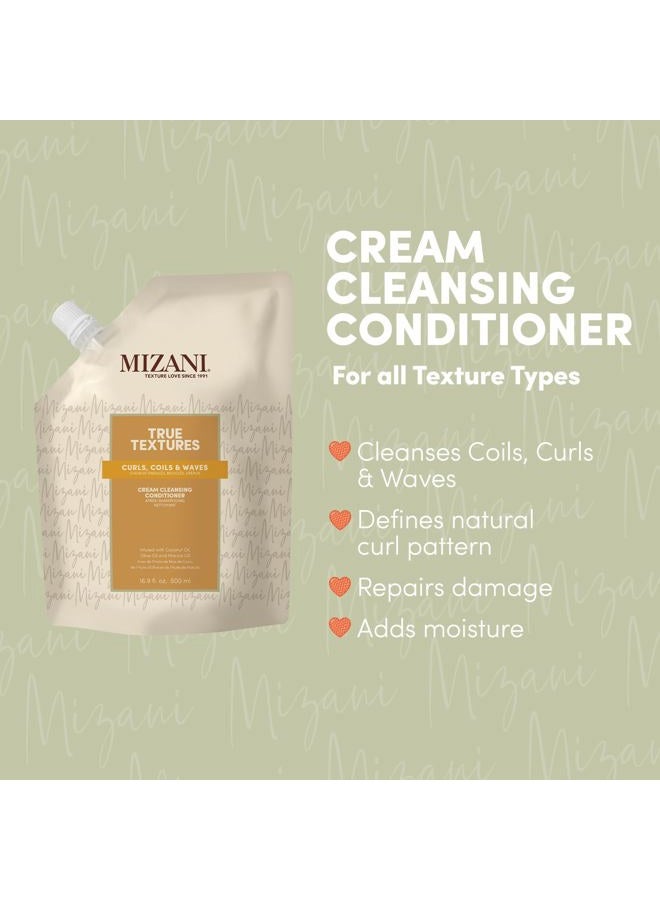 Mizani True Textures Cream Cleansing Conditioner, 16.9 Fl Oz - Image 2