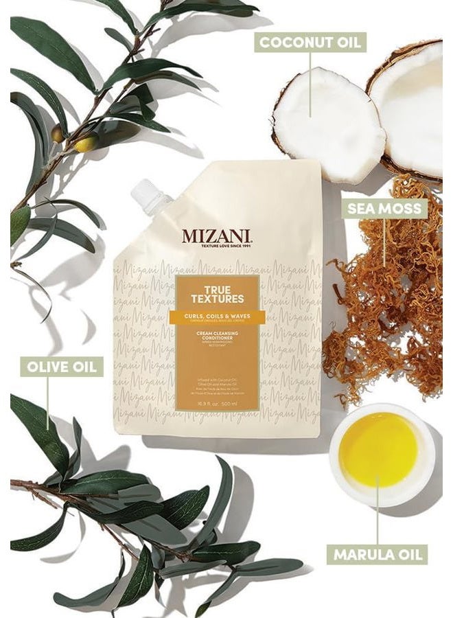 Mizani True Textures Cream Cleansing Conditioner, 16.9 Fl Oz - Image 4
