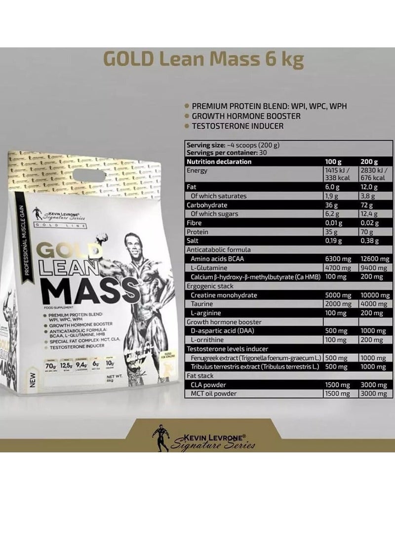Kevin Levrone Gold Lean Mass 6kg Snikers - Image 2