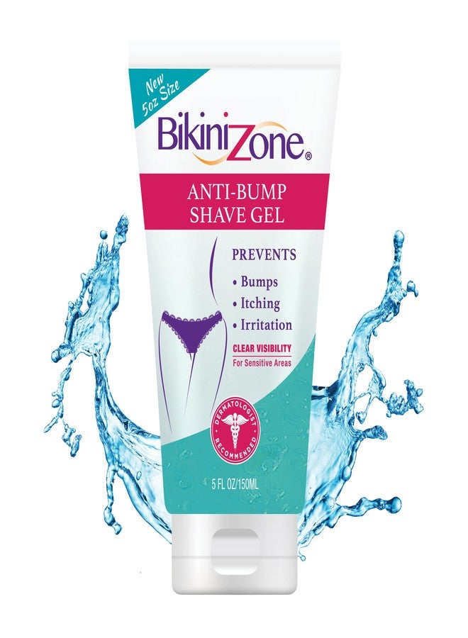 Bikini Zone Anti-Bump Shave Gel for Sensitive Areas, 5 Oz, 1 Pack - Image 1